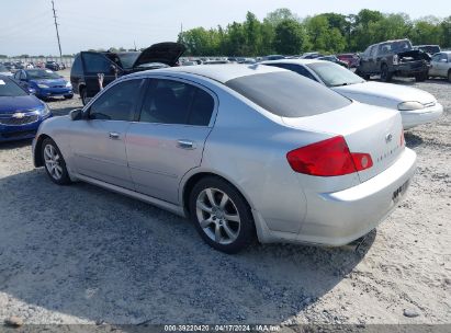 2006 INFINITI G35 Silver  Gasoline JNKCV51E56M508986 photo #4