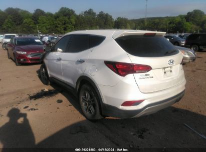 2018 HYUNDAI SANTA FE SPORT 2.4L White  Gasoline 5NMZT3LB5JH080751 photo #4