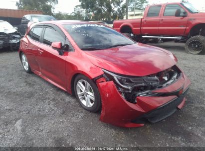 2022 TOYOTA COROLLA SE Red  Gasoline JTND4MBE5N3179238 photo #1