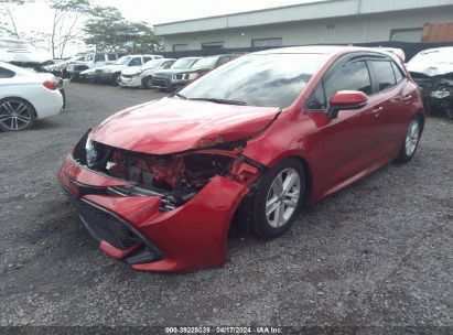 2022 TOYOTA COROLLA SE Red  Gasoline JTND4MBE5N3179238 photo #3