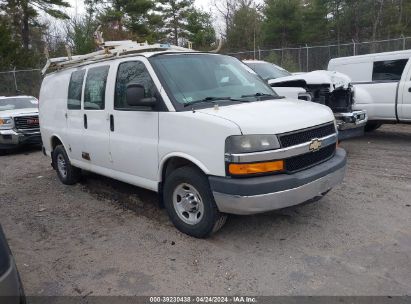 2013 CHEVROLET EXPRESS 3500 WORK VAN White  Flexible Fuel 1GCZGTCG7D1106720 photo #1