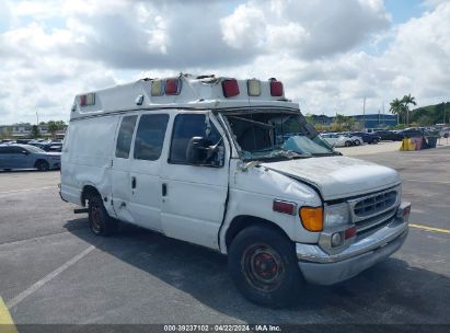 2007 FORD E-350 SUPER DUTY COMMERCIAL/RECREATIONAL White  Diesel 1FDSS34P77DA12740 photo #1