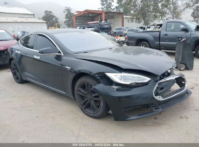 2014 TESLA MODEL S Black  Electric 5YJSA1S19EFP43069 photo #1