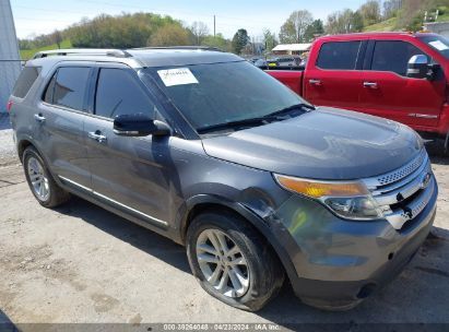 2014 FORD EXPLORER XLT Blue  Gasoline 1FM5K8D81EGB34542 photo #1