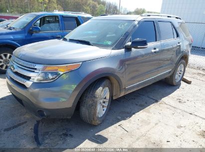 2014 FORD EXPLORER XLT Blue  Gasoline 1FM5K8D81EGB34542 photo #3