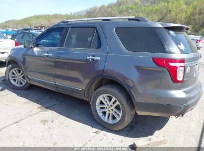 2014 FORD EXPLORER XLT Blue  Gasoline 1FM5K8D81EGB34542 photo #4