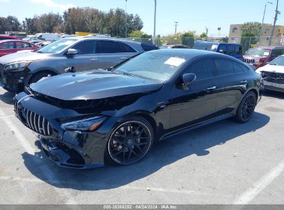 2021 MERCEDES-BENZ AMG GT 53 4-DOOR COUPE Black  Gasoline W1K7X6BBXMA040314 photo #3