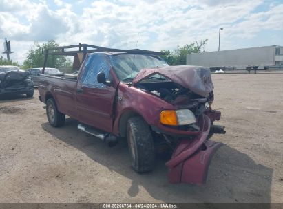 2004 FORD F-150 HERITAGE XL/XLT Burgundy  Gasoline 2FTRF17254CA03154 photo #1