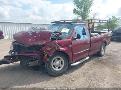 2004 FORD F-150 HERITAGE XL/XLT Burgundy  Gasoline 2FTRF17254CA03154 photo #3