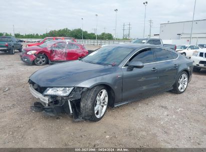 2013 AUDI A7 3.0T PREMIUM Gray  Gasoline WAU2GAFC0DN003742 photo #3