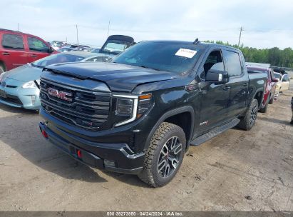 2022 GMC SIERRA 1500 4WD  SHORT BOX AT4 Black  Gasoline 1GTPUEEL7NZ534036 photo #3