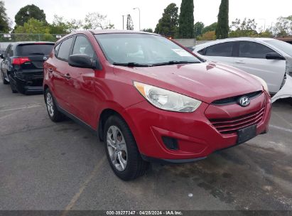 2010 HYUNDAI TUCSON GLS Red  Gasoline KM8JT3AC1AU068139 photo #1