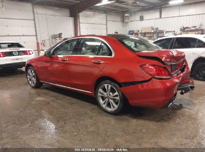 2020 MERCEDES-BENZ C 300 4MATIC Red  Gasoline W1KWF8EB4LR598214 photo #4