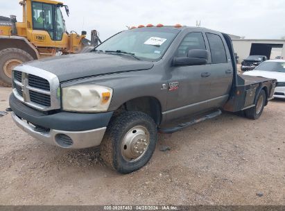 2008 DODGE RAM 3500 Gray  Diesel 3D6WH48A98G104978 photo #3