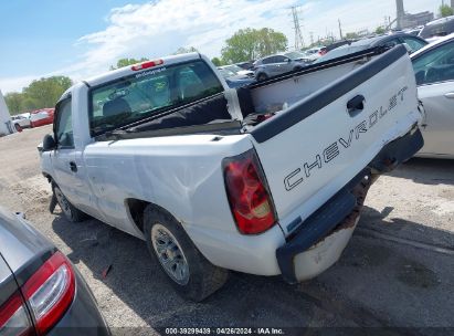 2005 CHEVROLET SILVERADO 1500 WORK TRUCK White  Gasoline 1GCEC14X05Z228500 photo #4