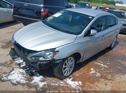 2019 NISSAN SENTRA SV Silver  Gasoline 3N1AB7AP8KY421057 photo #3