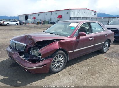 2004 HYUNDAI XG350 L Burgundy  Gasoline KMHFU45E64A327590 photo #3