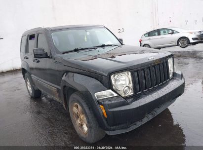 2012 JEEP LIBERTY SPORT Black  gas 1C4PJLAK6CW134171 photo #1