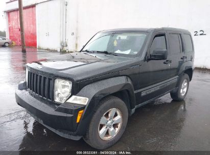 2012 JEEP LIBERTY SPORT Black  gas 1C4PJLAK6CW134171 photo #3