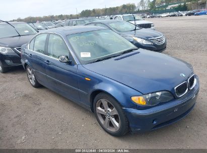 2005 BMW 330XI Blue  Gasoline WBAEW53485PN37758 photo #1