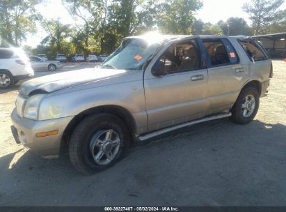 2004 MERCURY MOUNTAINEER Gold  Gasoline 4M2DU86W64UJ21298 photo #3