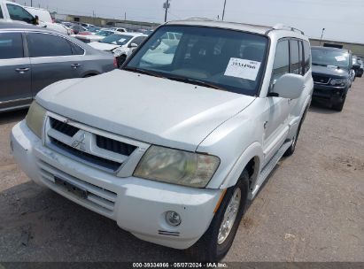 2003 MITSUBISHI MONTERO 20TH ANNIVERSARY White  Gasoline JA4NW61S03J047044 photo #3