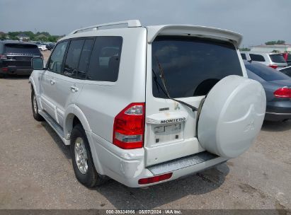 2003 MITSUBISHI MONTERO 20TH ANNIVERSARY White  Gasoline JA4NW61S03J047044 photo #4