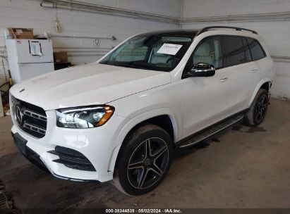 2021 MERCEDES-BENZ GLS 580 4MATIC White  Gasoline 4JGFF8GE4MA407680 photo #3