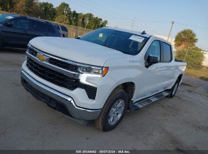 2024 CHEVROLET SILVERADO 1500 2WD  STANDARD BED LT White  Gasoline 1GCPACED5RZ202544 photo #3