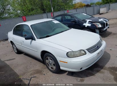 2005 CHEVROLET CLASSIC White  Gasoline 1G1ND52FX5M167760 photo #1