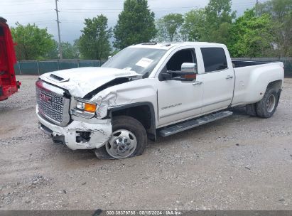 2019 GMC SIERRA 3500HD DENALI White  Diesel 1GT42WEYXKF110986 photo #3