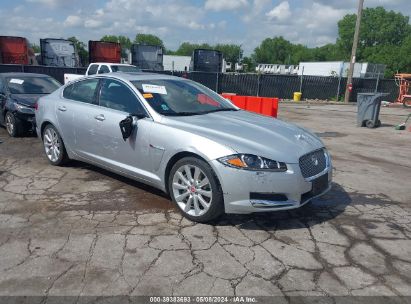 2014 JAGUAR XF V6 SC Silver  Gasoline SAJWJ0EF6E8U14429 photo #1