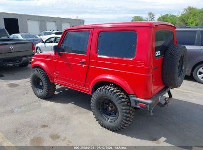 1986 SUZUKI SAMURAI Red  Gasoline JS4JC51V2G4106209 photo #4