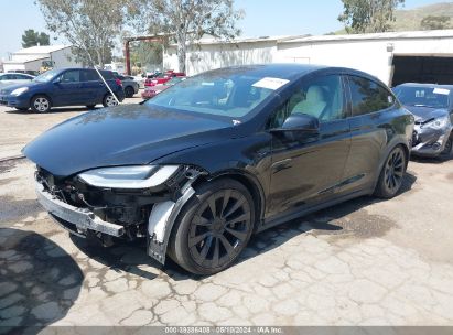 2022 TESLA MODEL X PLAID TRI MOTOR ALL-WHEEL DRIVE Black  Electric 7SAXCBE66NF339386 photo #3