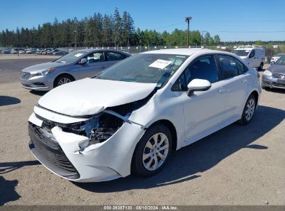 2024 TOYOTA COROLLA LE White  Gasoline 5YFB4MDE8RP138687 photo #3