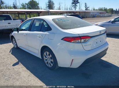 2024 TOYOTA COROLLA LE White  Gasoline 5YFB4MDE8RP138687 photo #4