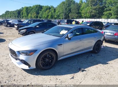 2022 MERCEDES-BENZ AMG GT 43 4-DOOR COUPE Silver  Gasoline W1K7X5KB7NA045689 photo #3