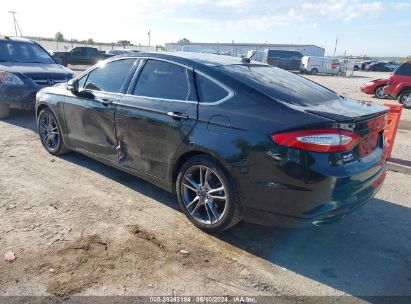 2014 FORD FUSION TITANIUM Black  Gasoline 3FA6P0D9XER391752 photo #4