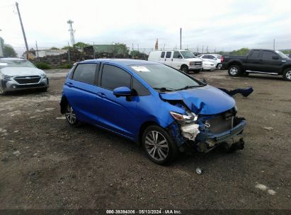 2015 HONDA FIT EX/EX-L Blue  Gasoline 3HGGK5H85FM776051 photo #1