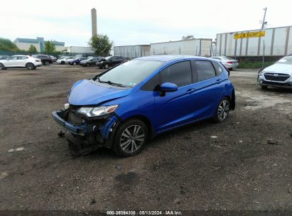 2015 HONDA FIT EX/EX-L Blue  Gasoline 3HGGK5H85FM776051 photo #3