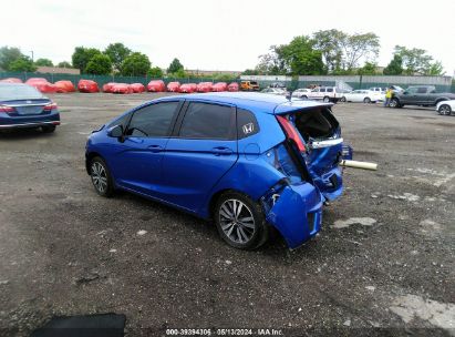 2015 HONDA FIT EX/EX-L Blue  Gasoline 3HGGK5H85FM776051 photo #4