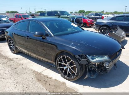 2015 AUDI S7 4.0T Black  Gasoline WAUW2AFC9FN015424 photo #1