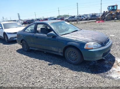 1998 HONDA CIVIC EX Green  Gasoline 1HGEJ8145WL032373 photo #1