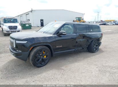 2024 RIVIAN R1S ADVENTURE QUAD MOTOR LARGE PACK Black  Electric 7PDSGABA9RN036584 photo #3