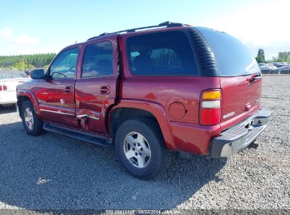 2003 CHEVROLET TAHOE LT Red  Gasoline 1GNEK13T93R128286 photo #4