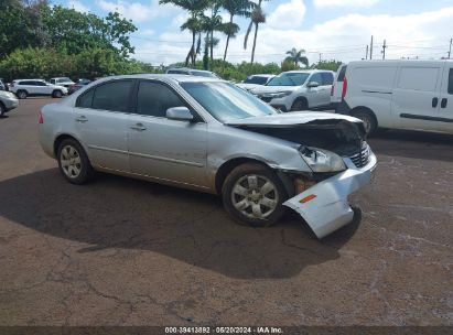 2008 KIA OPTIMA LX Silver  Gasoline KNAGE123885230278 photo #1