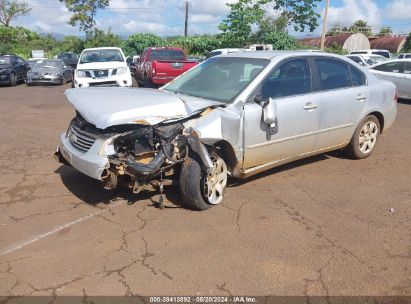 2008 KIA OPTIMA LX Silver  Gasoline KNAGE123885230278 photo #3