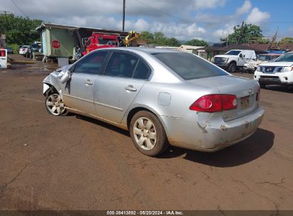 2008 KIA OPTIMA LX Silver  Gasoline KNAGE123885230278 photo #4