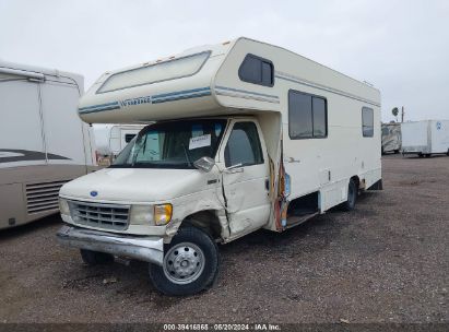 1992 FORD ECONOLINE E350 CUTAWAY VAN White  Gasoline 1FDKE30G2NHB00243 photo #3