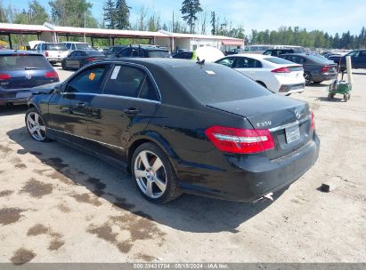 2010 MERCEDES-BENZ E 350 4MATIC Black  Gasoline WDDHF8HB3AA110094 photo #4